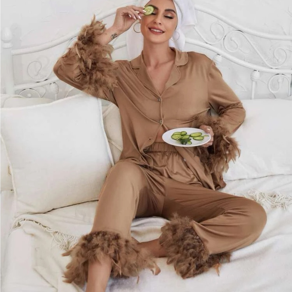 Feather pajamas
